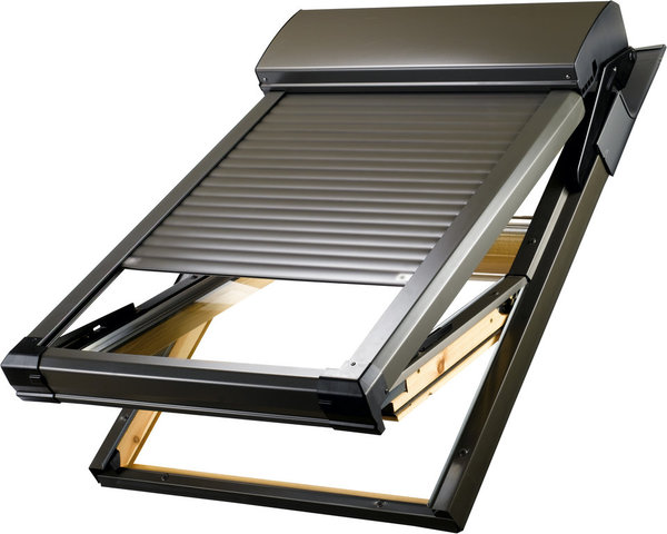 Roof window blinds ATIX SOLAR for VELUX® GGL roof window
